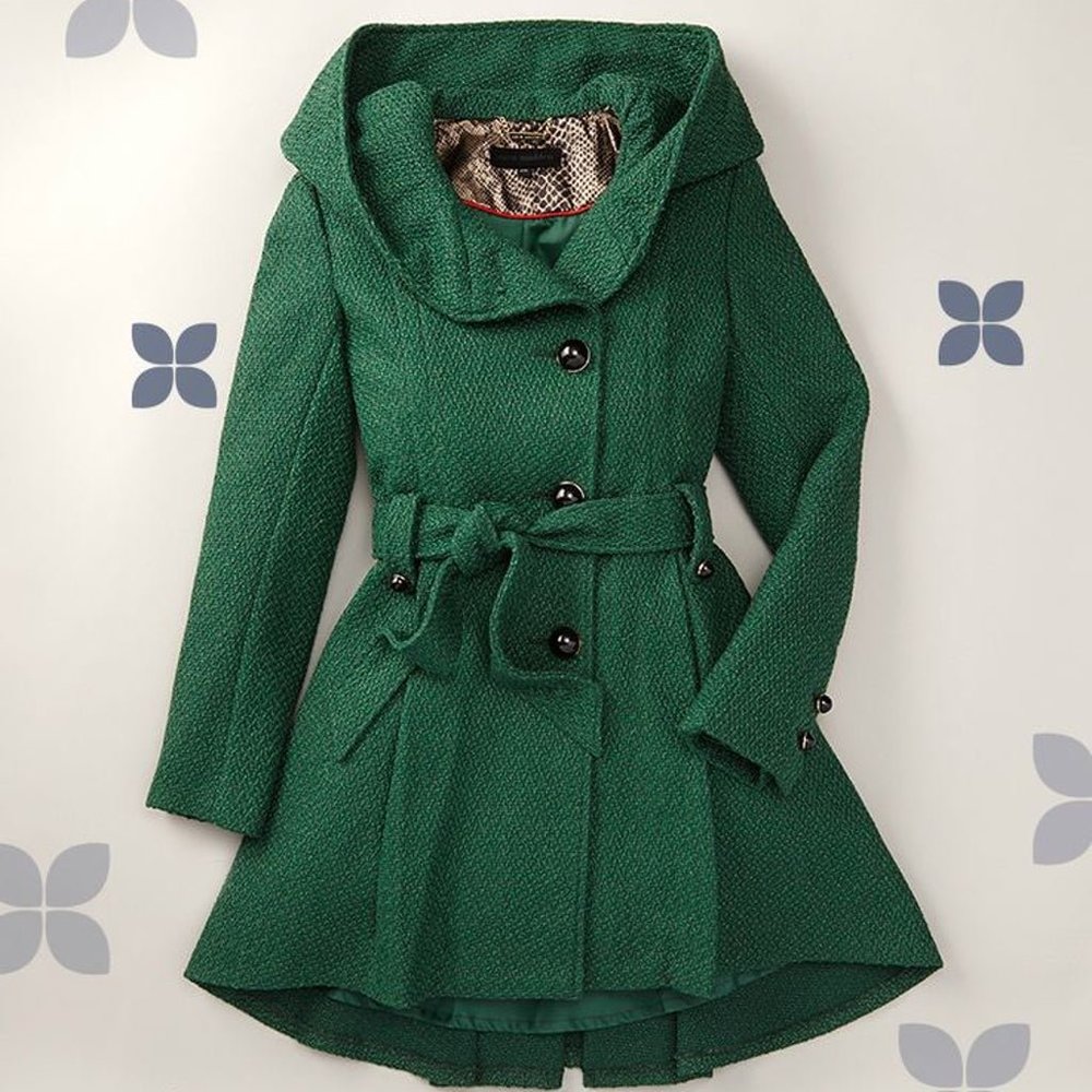 Steve Madden Wool Peacoat 1X